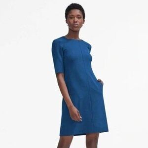 MM Lafleur Emily Dress Pacific Blue Size 4